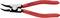Pictured is a red circlip pliers by KNIPEX, suitable for rings with a diameter of 3-10 mm.