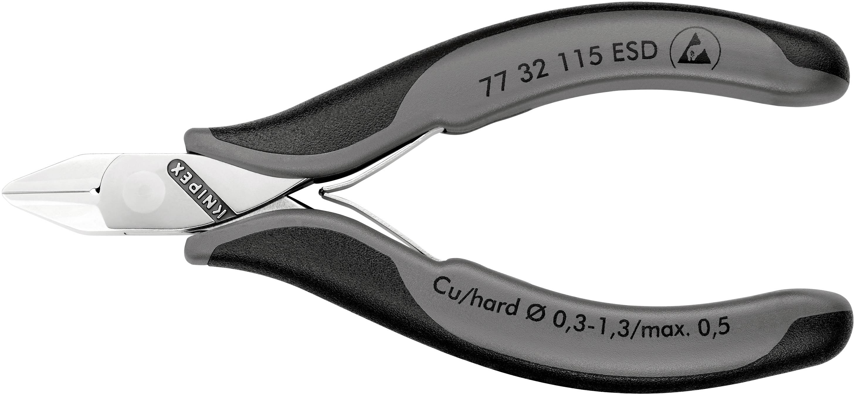 Knipex KNIPEX 77 32 115 ESD ESD Side cutter nonflush type 115 mm
