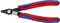 A red and blue pair of pliers with the inscription '78 41 125' on the handle. Suitable for working with cables up to 1.0 mm in diameter.