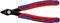 Side cutters with blue-red handle, suitable for copper up to Ø 1.6 mm and iron up to Ø 1.2 mm.