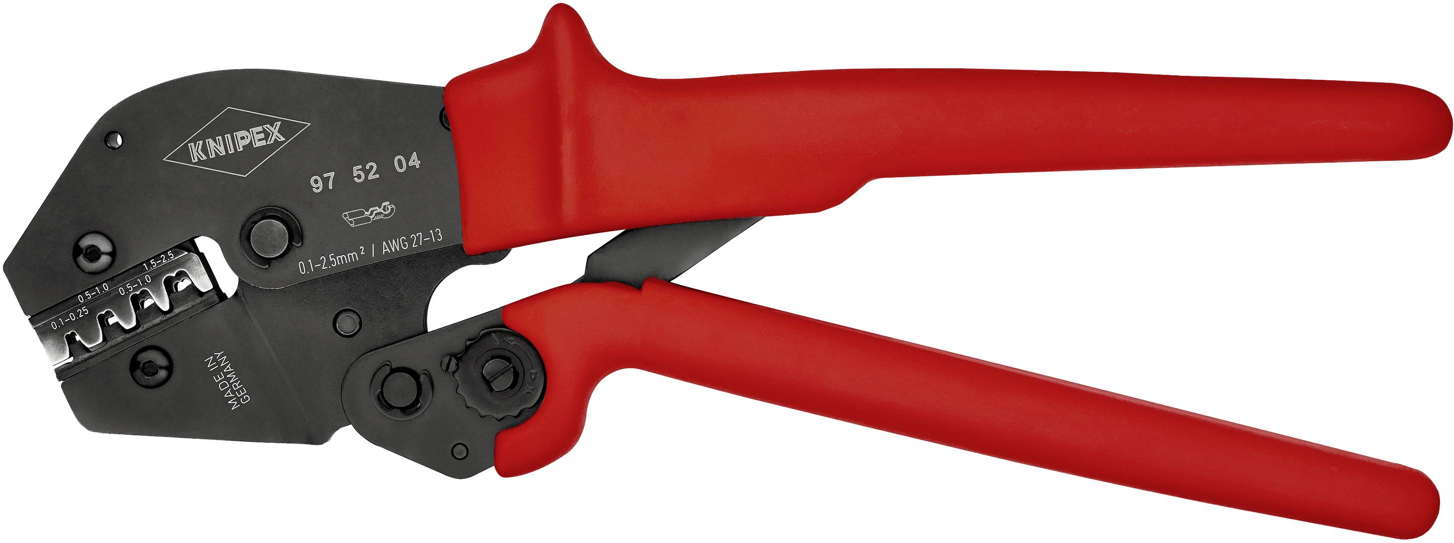 Knipex Knipex-Werk 97 52 Crimper Non-insulated open end connectors up to mm² | Conrad.com