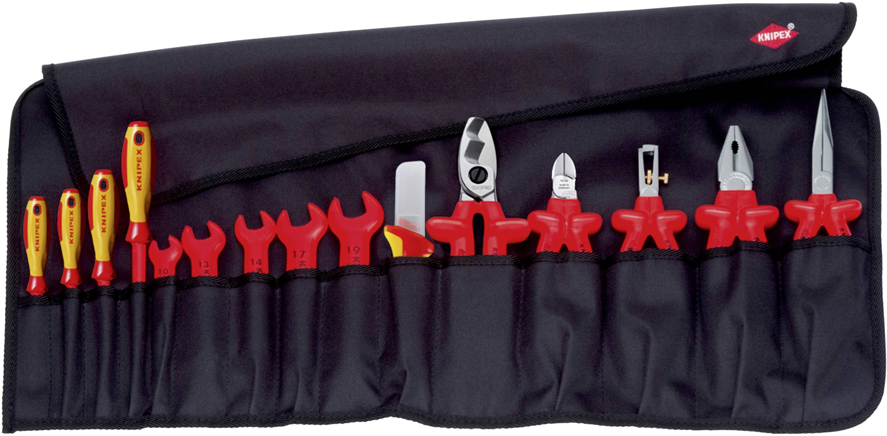 Knipex 98 99 13 Electrical contractors Tool kit Bag 15-piece