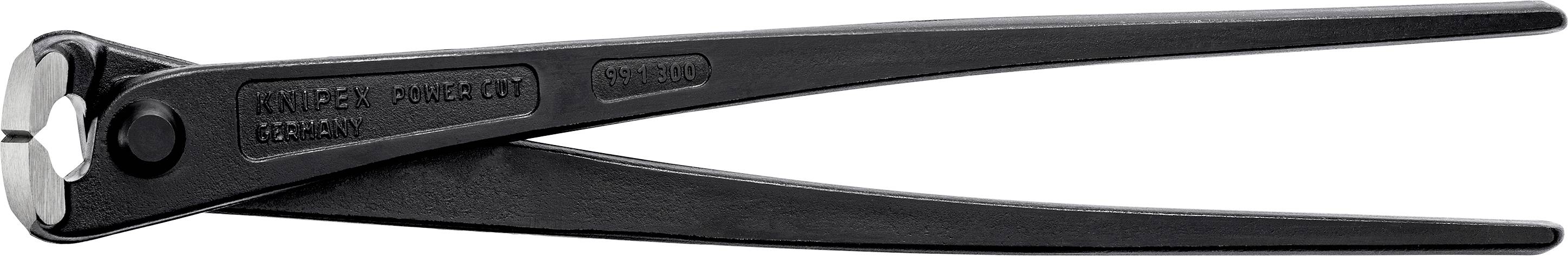 Black metal hoof nippers with polished jaws, used for trimming horse hoof nails during horse care.