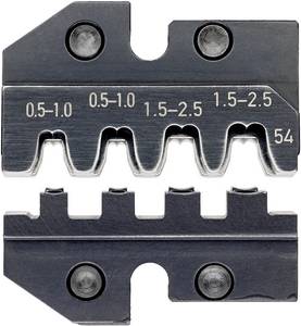 Knipex Knipex-Werk 97 49 54 Crimp inset RJ connectors  0.5 up to 2.5 mm²   Suitable for brand (pliers) Knipex 97 43 200, 97 43 E, 97 43 E AUS, 97 43 E UK, 97 43 E US