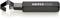 Cable stripper by Knipex, Model 16 30 135, made of black plastic with a metal blade, suitable for stripping cables.