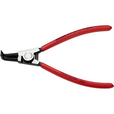 Red circlip pliers with black head, suitable for installing and removing circlips on shafts from 3-60 mm.