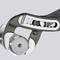 Close-up of a high-quality adjustable pliers with a variable jaw, suitable for gripping different sizes, brand visible.
