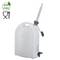 A white plastic jerry can with tap and spout, BPA-free and food-grade, suitable for liquids, 20-litre capacity.