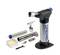 Dremel Soldering Lamp with Accessory Set, including solder, welding attachment and wrench. Ideal for precise soldering and crafting.