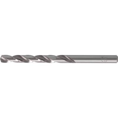 Close-up of a drill bit tip with engraved text on the metal shaft.<br>
