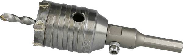 Heller  18841 8 Drill bit 3-piece 80 mm carbide-tipped 1 Set