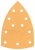 Bosch Accessories 2608607403 Multi-purpose sandpaper Hook-and-loop-backed, Punched Grit size 80 (L x W) 102 mm x 62.93 mm 10 pc(s)