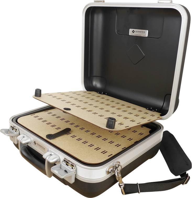 BERNSTEIN Tools for Electronics 1500 Electrical contractor Tool box (+ tools) 41-piece (L x W x H) 340 x 360 x 180 mm-5
