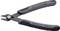 Side cutters with black and grey handles, marked as anti-static. Suitable for precision cutting work in electronics.