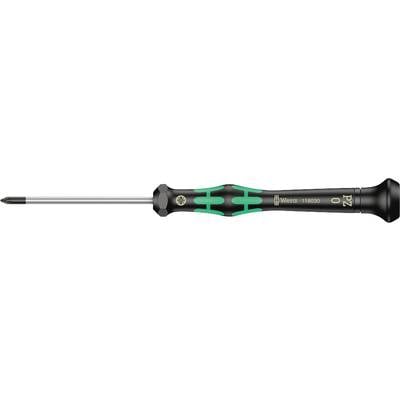 Black precision screwdriver with green handle. Suitable for delicate screw work.