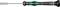 Screwdriver with a black handle and green accents, marked with 'Hex 4x6'.