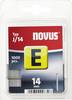 Novus Office 044-0073 Staple pins Type J Product size (length) 14 mm 1000 pc(s)