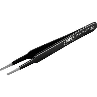 Knipex 92 58 74 ESD Precision tweezers Flat, round 120 mm