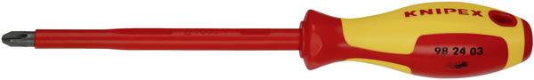 Knipex 98 24 03 VDE Phillips screwdriver PH 3 Blade length: 150 mm DIN EN 60900