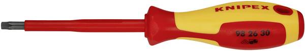 Knipex  VDE Star screwdriver Size (screwdriver) T 30 Blade length: 100 mm DIN EN 60900 1 pc(s)