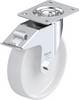 Blickle 403675 LE-PO 200G-FI Swivel wheel with brake Wheel diameter: 200 mm Load capacity (max.): 300 kg 1 pc(s)
