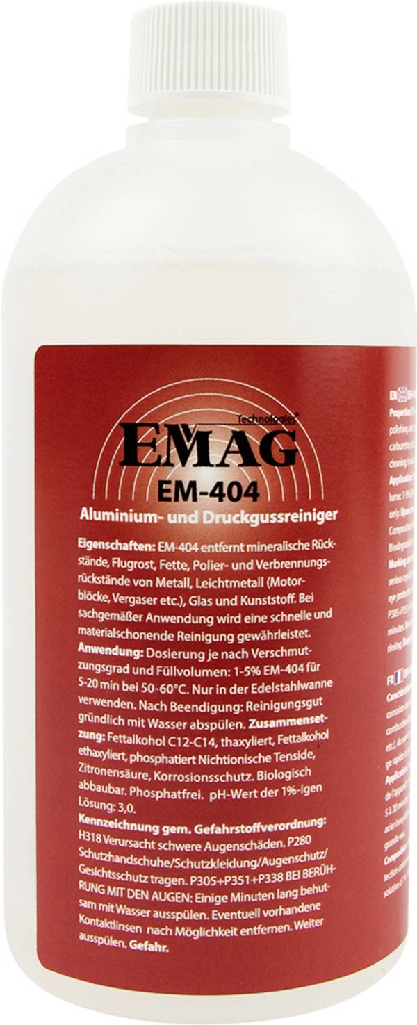 Emag EM-404 Concentrate Mineral residue  500 ml