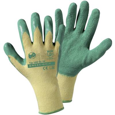 L+D Green grip 1492SB-9 Polyester Garden glove Size (gloves): 9, L  CAT II 1 Pair