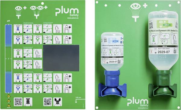 PLUM BR 318 045  #####Wandstation Eyewash Wall