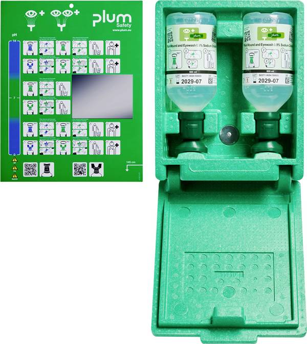 PLUM BR 320 005  #####Wandbox Eyewash Wall