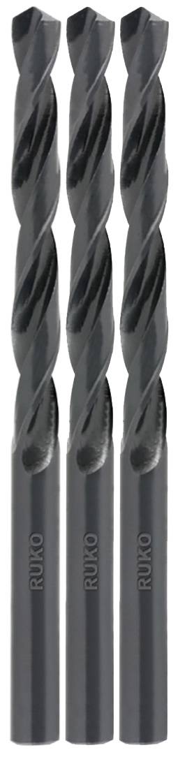 RUKO 206019 HSS Metal twist drill bit 1.9 mm rolled DIN 338 Cylinder shank 3 pc(s)