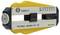 An adjustable wire stripping tool, yellow and black, suitable for wire diameters from 0.30 to 1.00 mm, manufactured in Germany.