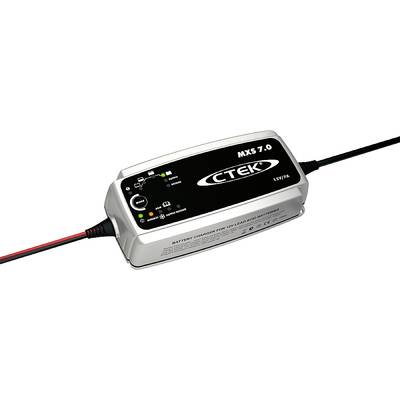 CTEK MXS 7.0 Battery Charger with various LED indicators for battery monitoring. Suitable for 12V batteries.