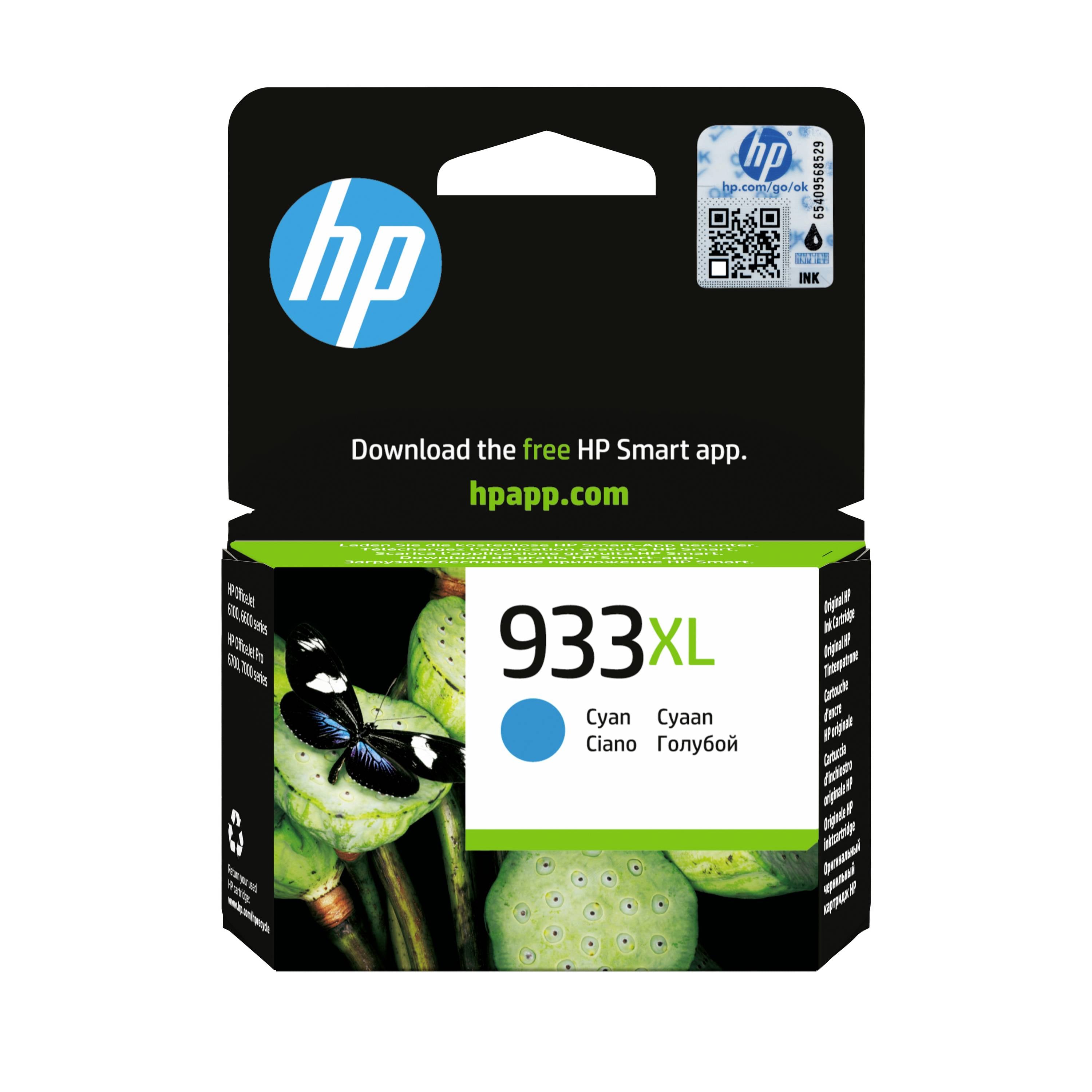 HP Ink cartridge 933XL Original Cyan CN054AE Ink