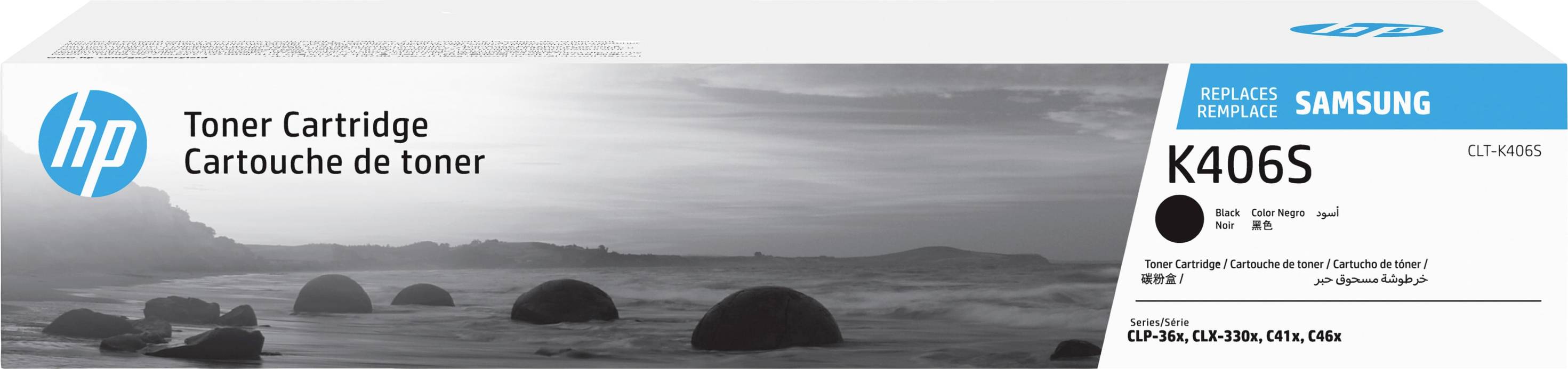 HP Toner CLT-K406S Original Black 1500 Sides SU118A-0