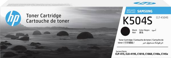HP Toner CLT-K504S Original Black 2500 Sides SU158A