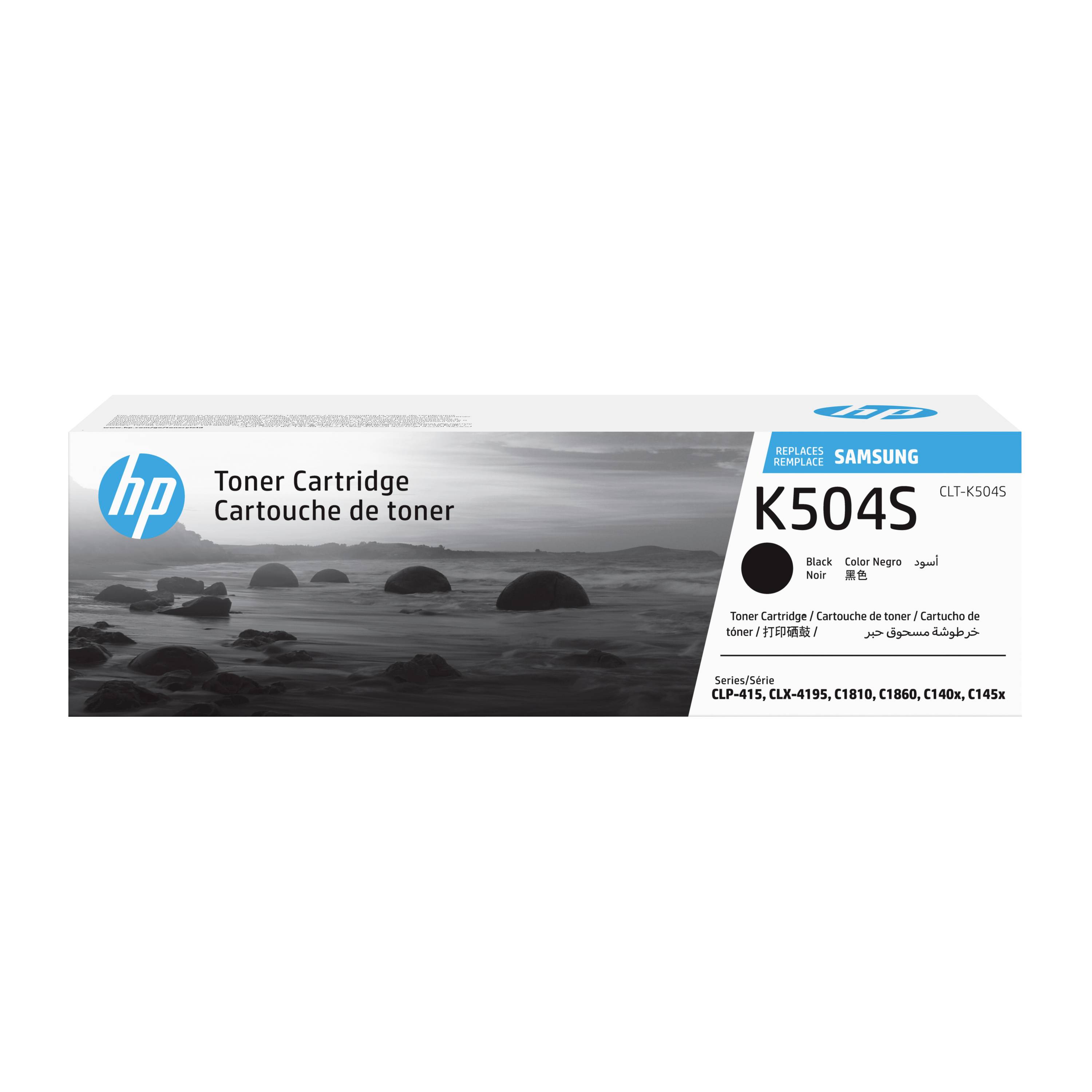 HP Toner CLT-K504S Original Black 2500 Sides SU158A