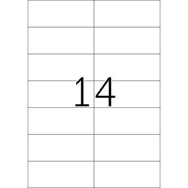 '14' stands large in the centre of a grid with a white background, consisting of rectangular squares.