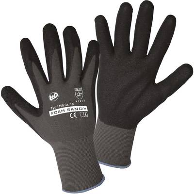 L+D worky FOAM SANDY 1160-10 Nylon Protective glove Size (gloves): 10, XL  CAT II 1 Pair