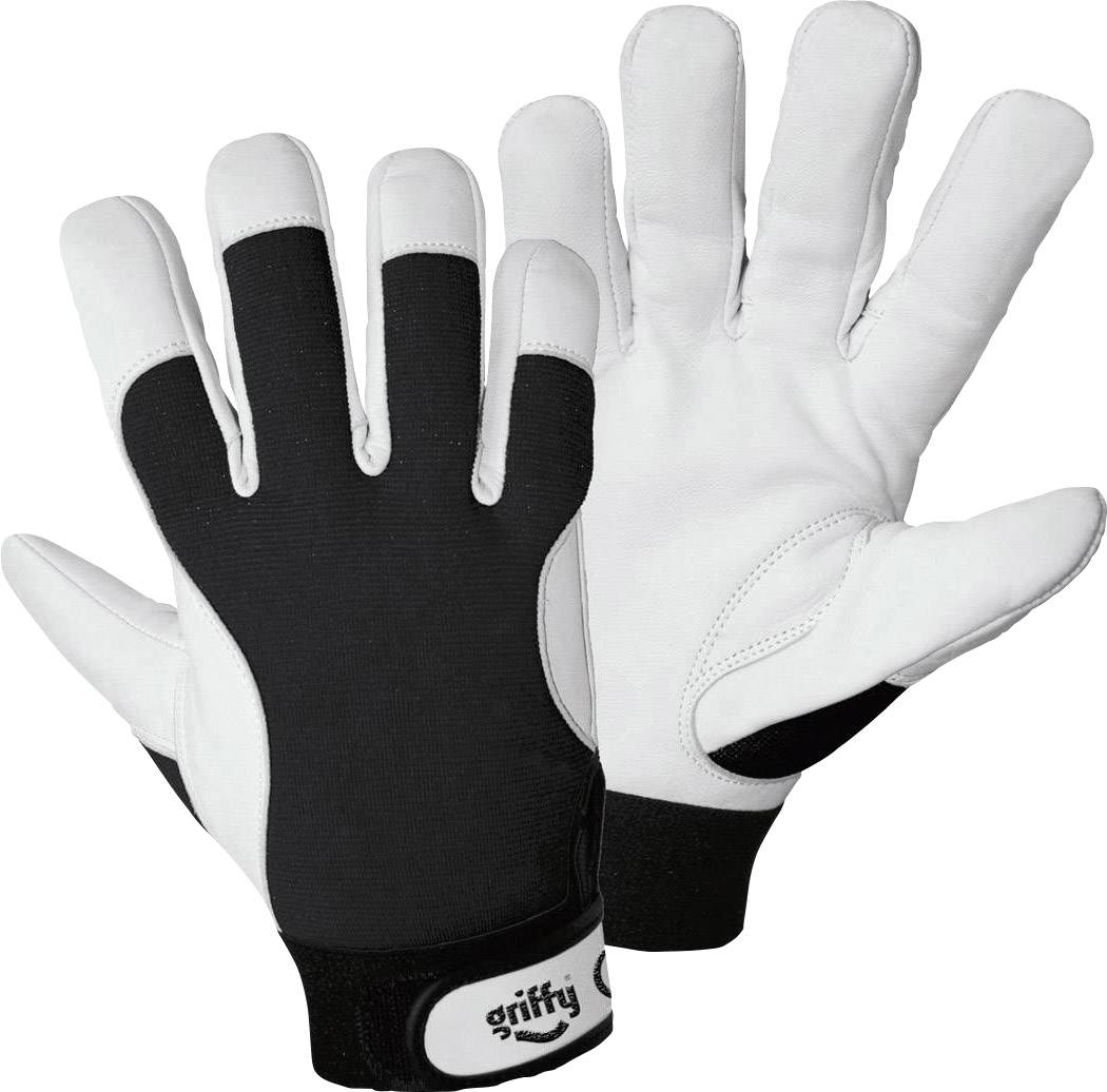 L+D Griffy 1707-7 Nappa Work glove Size (gloves): 7, S EN 388, EN 511 ...