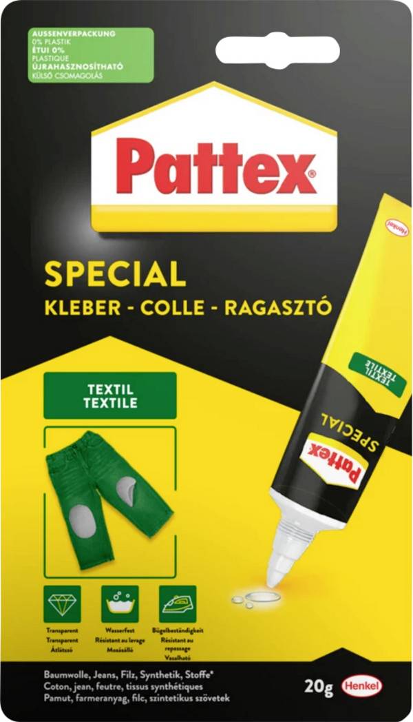 Pattex TEXTIL Special purpose adhesive PXST1  20 g