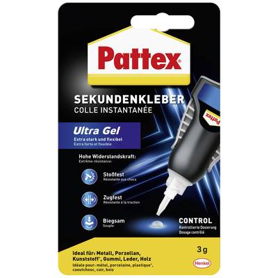 Pattex Ultra Gel Superglue PSG5C 3 g