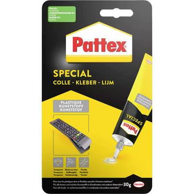 Pattex KUNSTSTOFF Special purpose adhesive PXSM2 Transparent 30 g-0