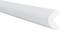 White protective foam guide rail in an angular shape, used for protecting edges in storage areas or workshops.