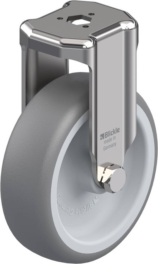 Blickle 574426 BKRXA-TPA 101G Fixed wheel Wheel diameter: 100 mm Load capacity (max.): 110 kg 1 pc(s)
