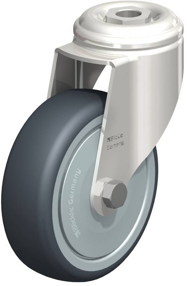 Blickle 574392 LKRXA-TPA 101KFD (LKRXA-TPA 101KD-FK) Swivel wheel Wheel diameter: 100 mm Load capacity (max.): 110 kg 1 pc(s)