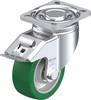 Blickle 606012 LH-ALST 100K-1-FI Swivel wheel with brake Wheel diameter: 100 mm Load capacity (max.): 320 kg 1 pc(s)