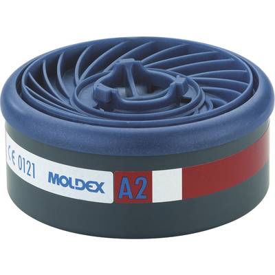 Moldex 920001 EasyLock Gas Gas filter Filter class/protection level: A2 8 pc(s)   