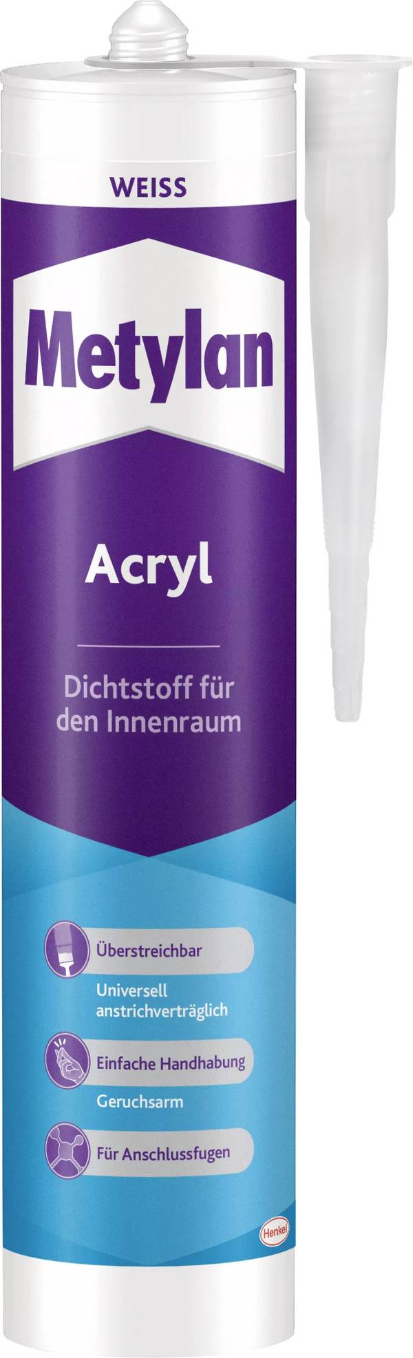Metylan Wand & Decke Acrylic Factory colour White MAWD1 300 ml