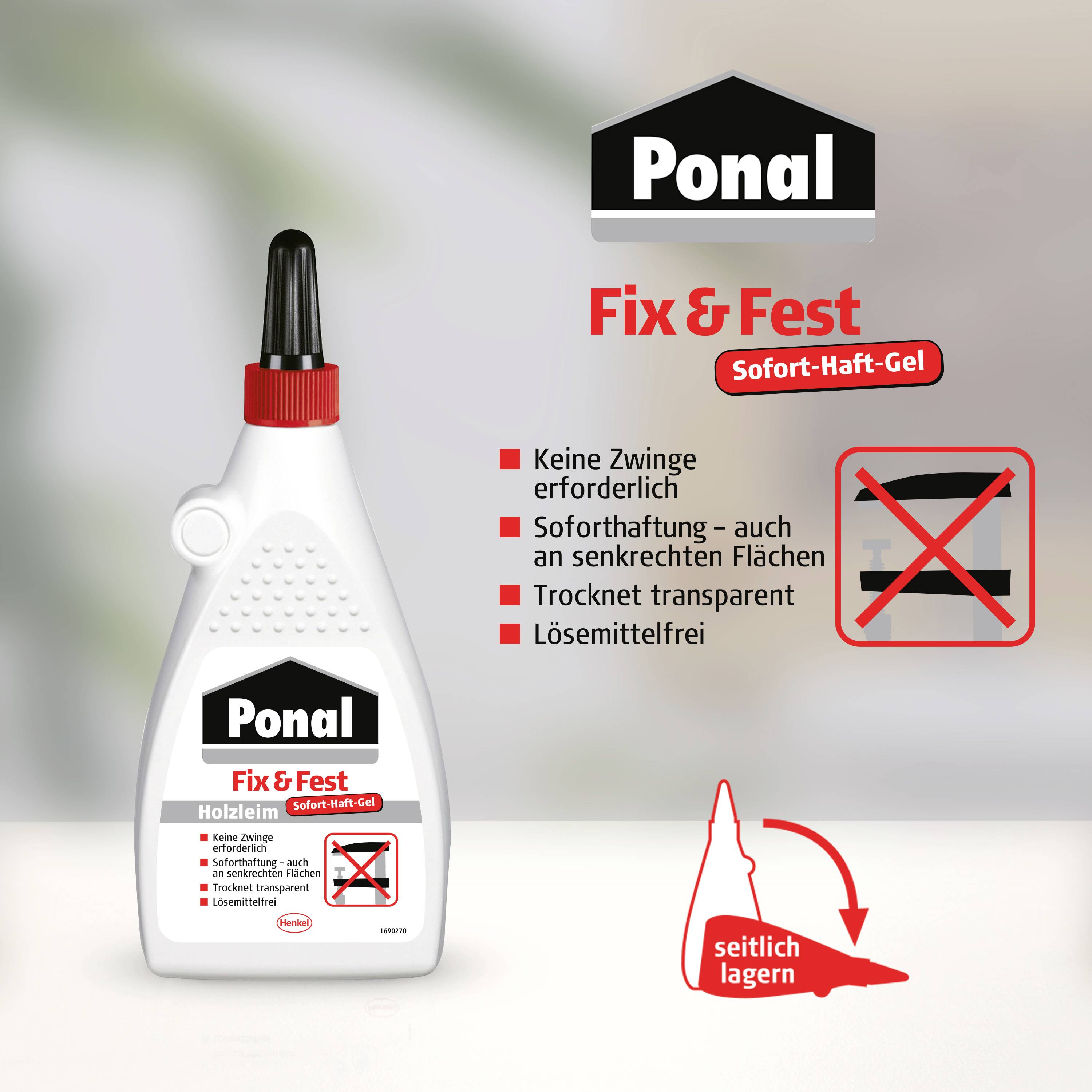 Ponal Fix & Fest Wood glue P200F 200 g-5