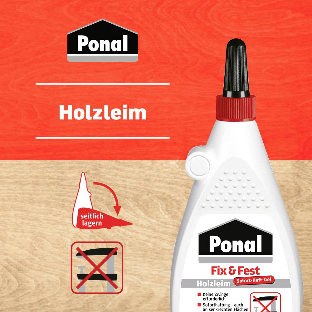 Ponal Fix & Fest Wood glue P500F 500 g-5